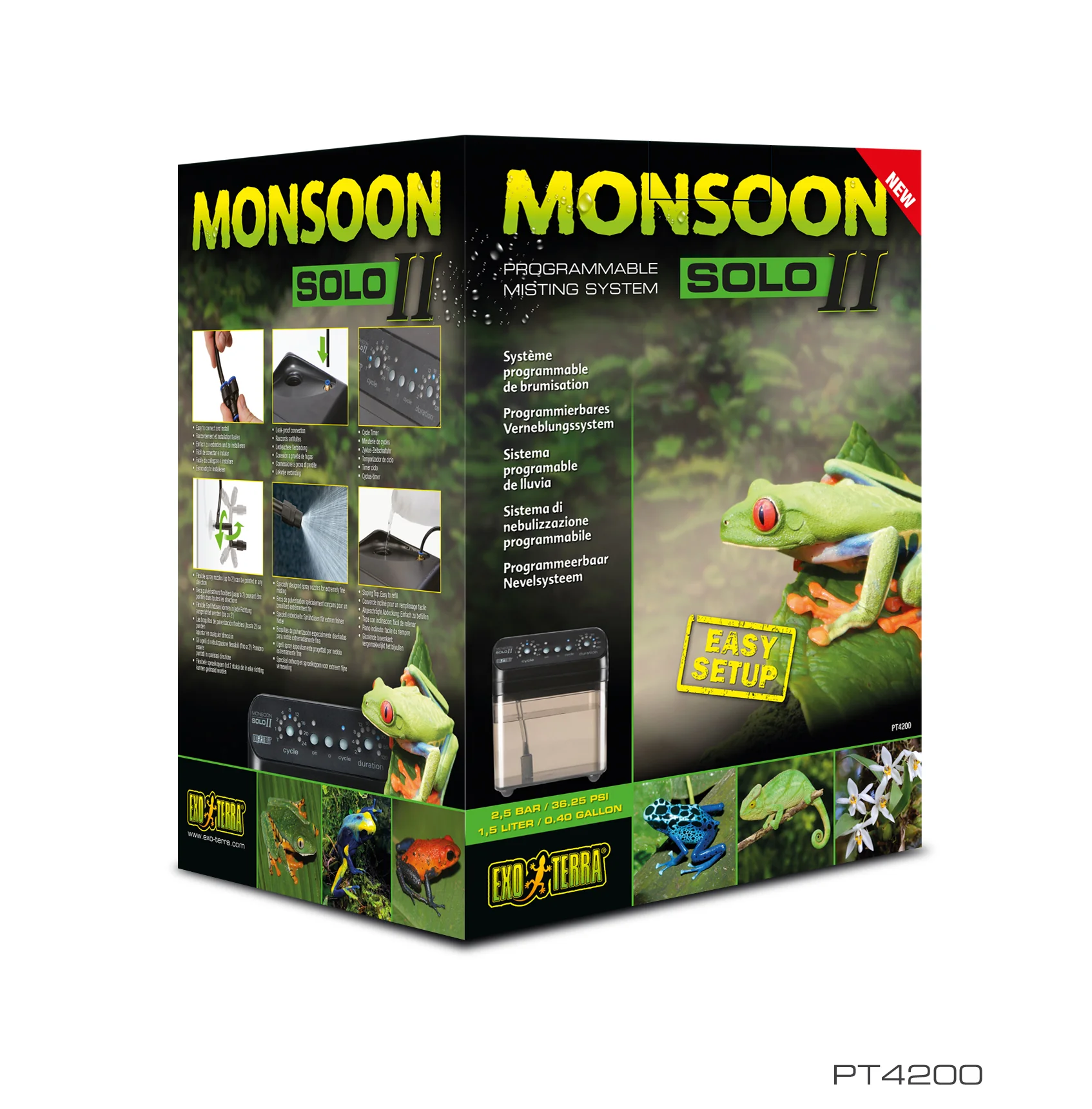Exo Terra Monsoon - Programmable Misting System