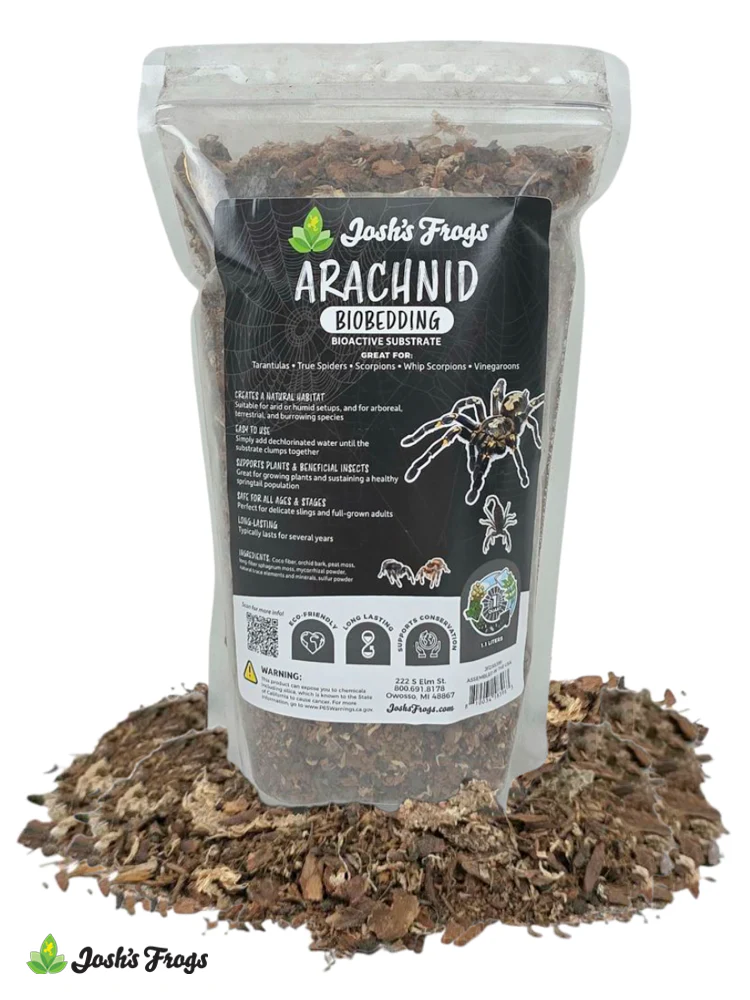 Josh's Frogs ARACHNID BioBedding Bioactive Substrate 1 Quart