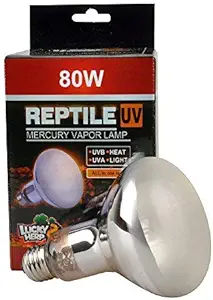 Lucky Herp Mercury Vapor 80W "Frosted"