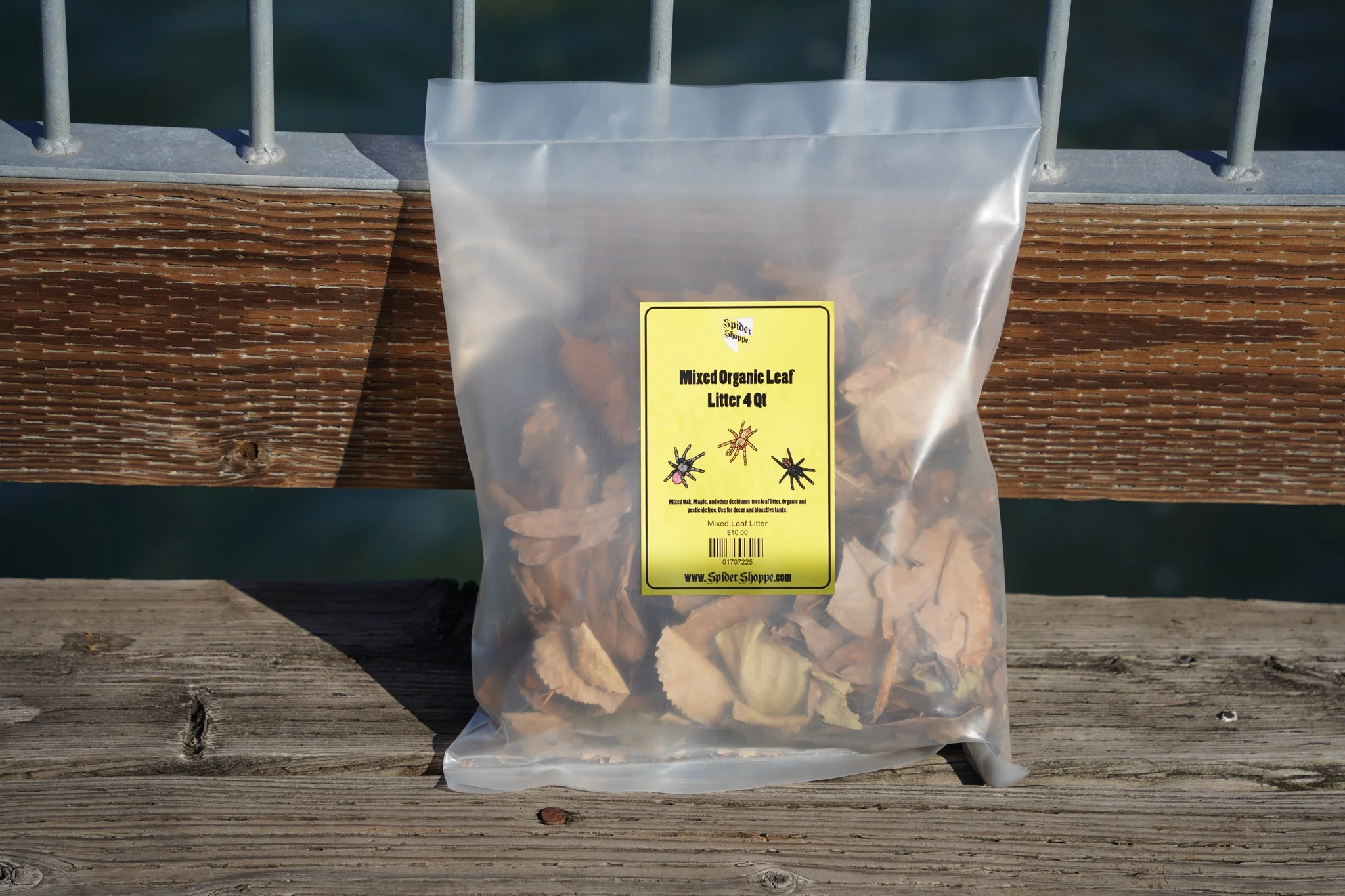Spider Shoppe's Mixed Organic Leaf Litter 2 QT