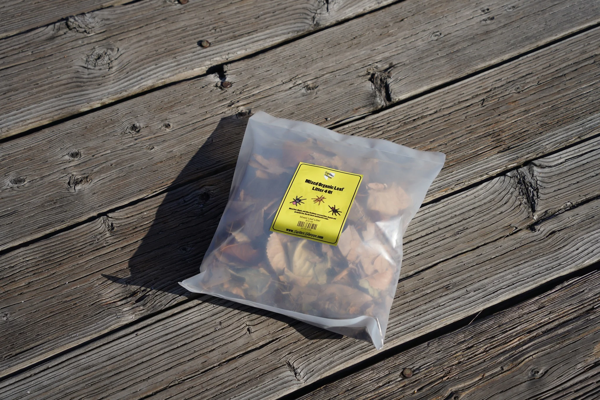 Spider Shoppe's Mixed Organic Leaf Litter 2 QT - Image 2
